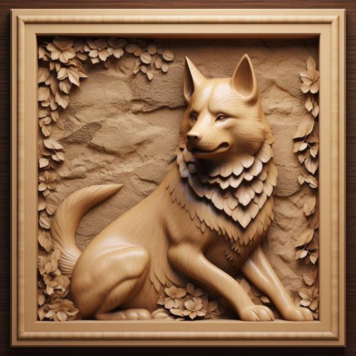 Nature and animals (Akita in Japan 2, NATURE_522) 3D models for cnc